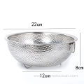 Kitchen Colander Bowl Stainless Steel Strainers